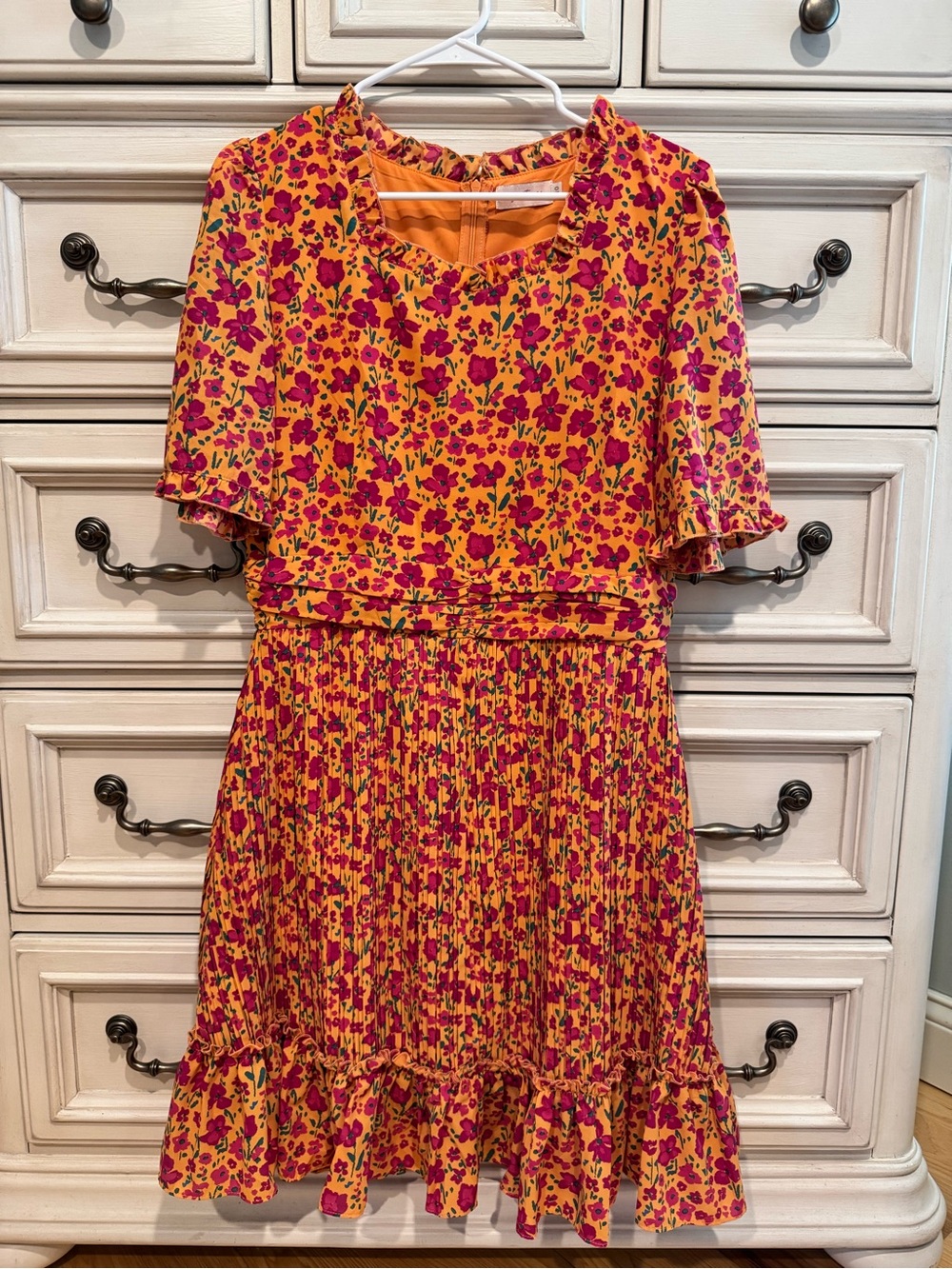 Women Floral Ruffle Hem Dress Ivy City